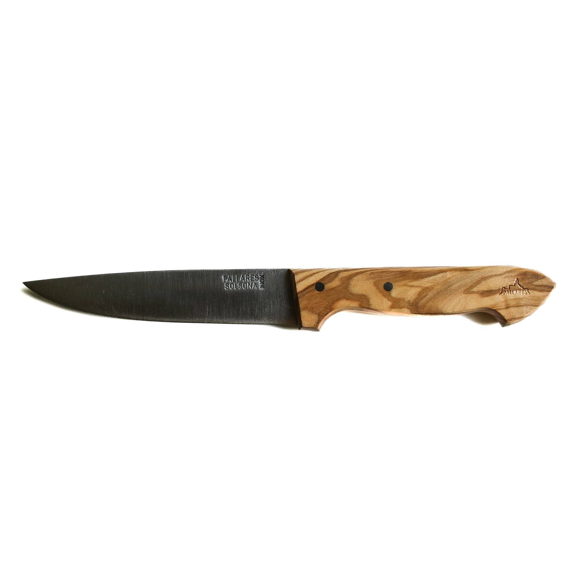 Madkniv, Rustfrit Stål Oliventræ, 4 Stk. fra Pallarã¨s