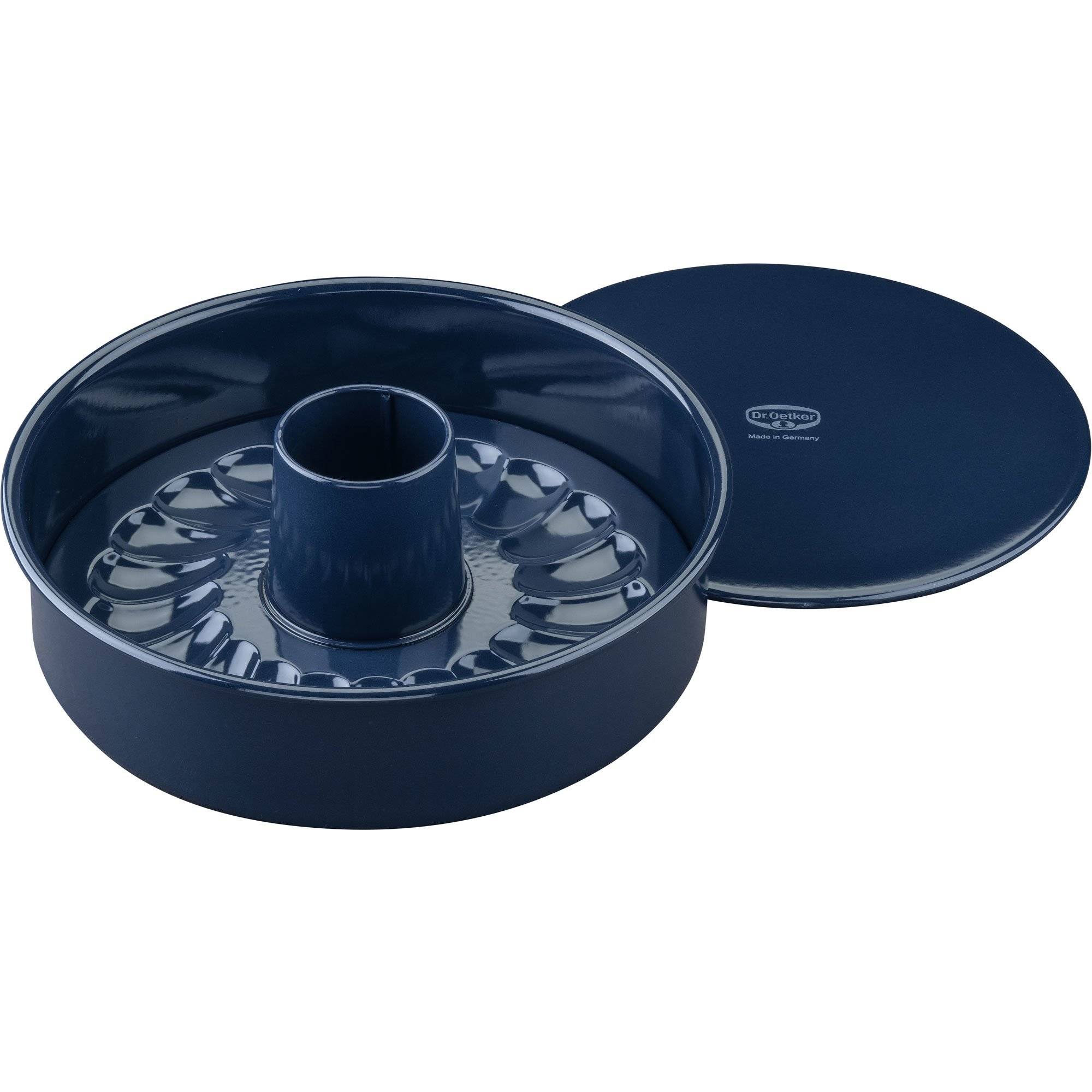 Bageform Med Aftagelig Bund 28 Cm 3 Dele, Mørkeblå fra Dr Oetker
