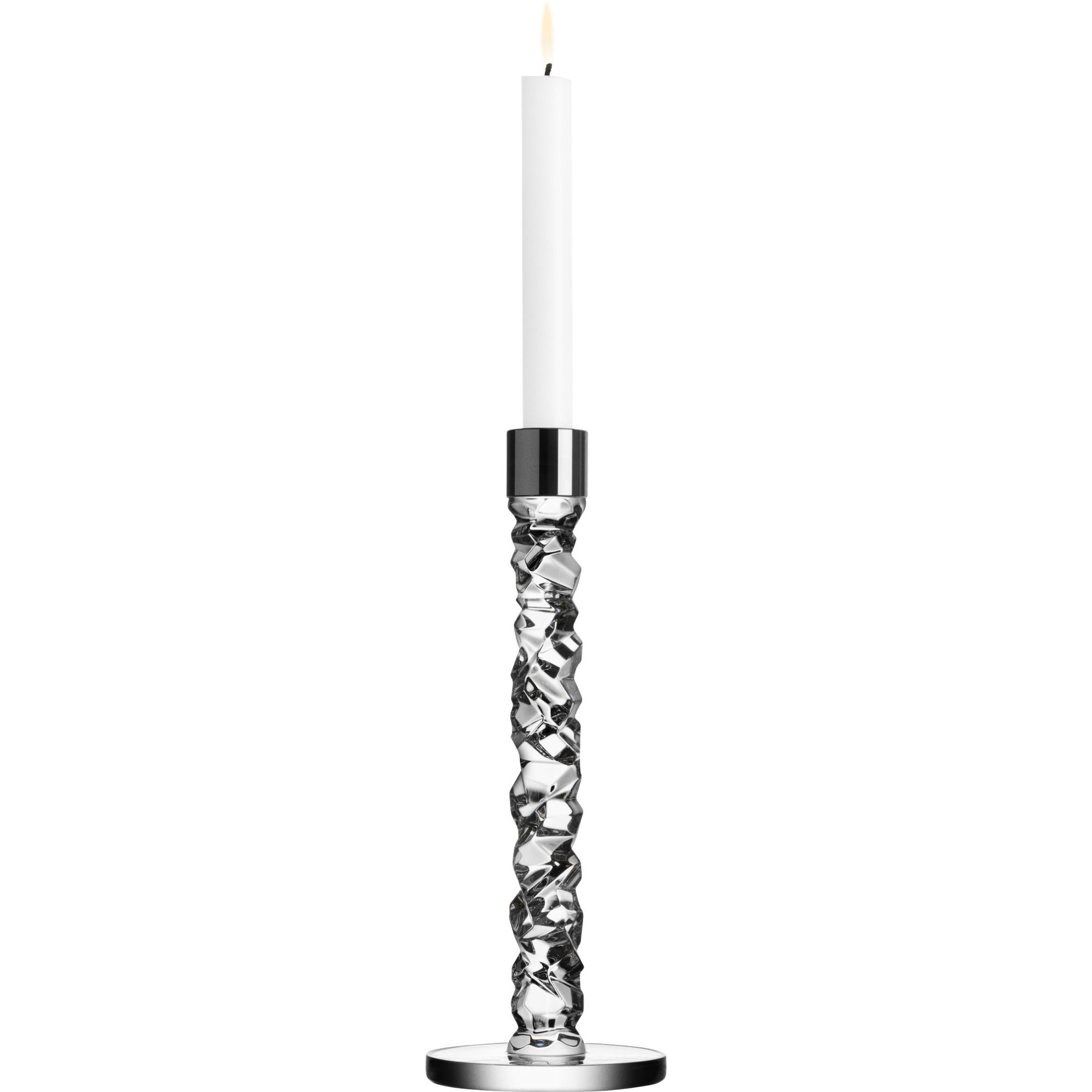 Carat Lysestage 29,7cm. fra Orrefors