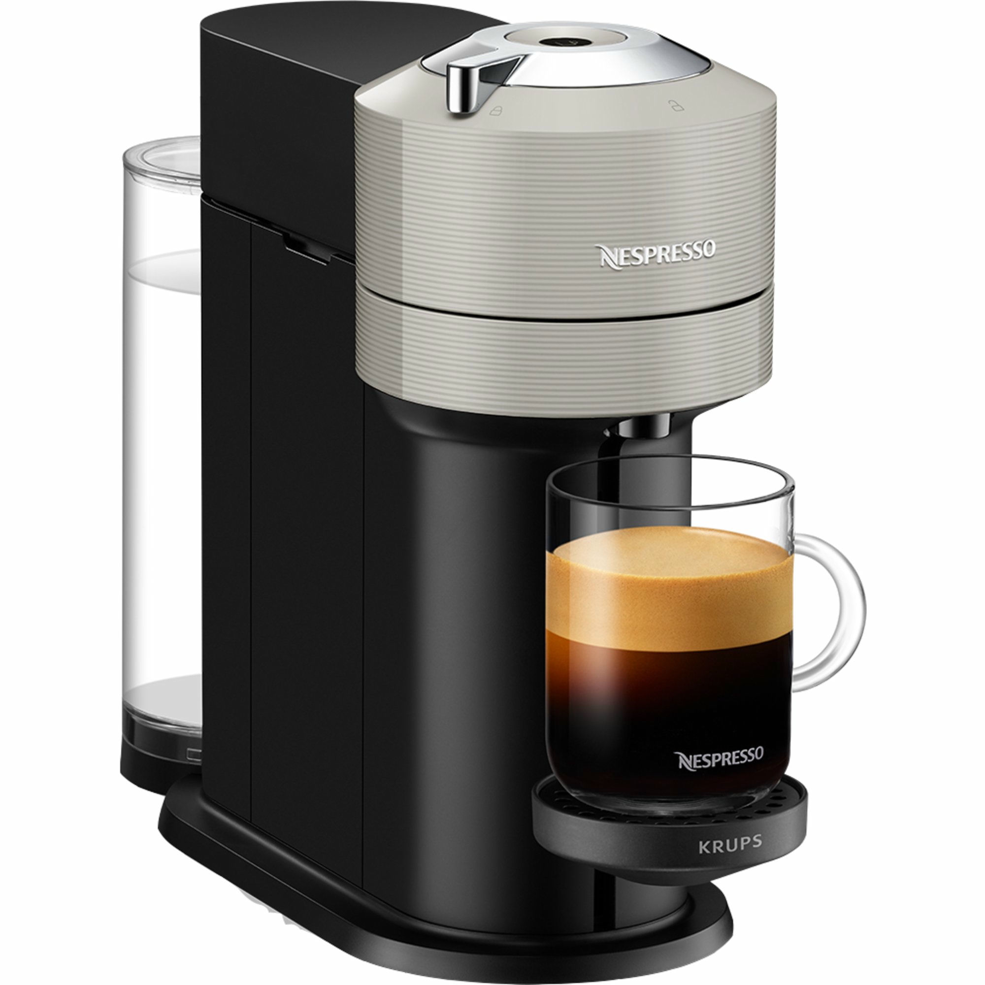 Vertuo Next Kaffemaskine, 1,1 Liter, Lysegrå fra Nespresso