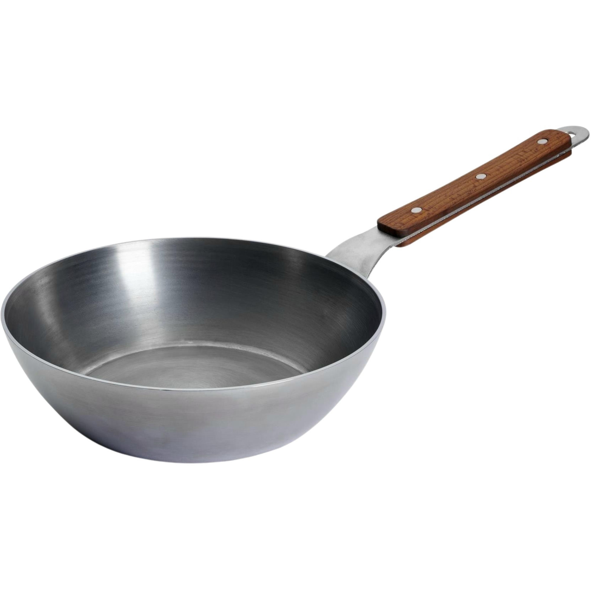 Carbon Stål Sautepande ø24 Cm 2,3 Liter fra Woll