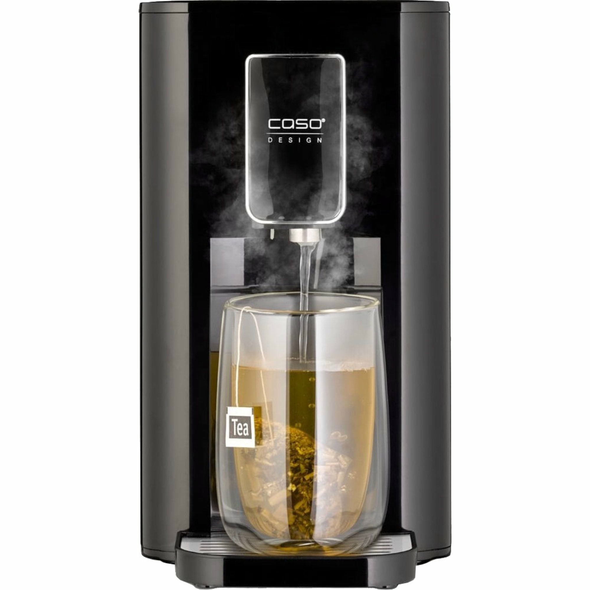 Hw550 Varmtvandsdispenser, Stål Sort fra Caso