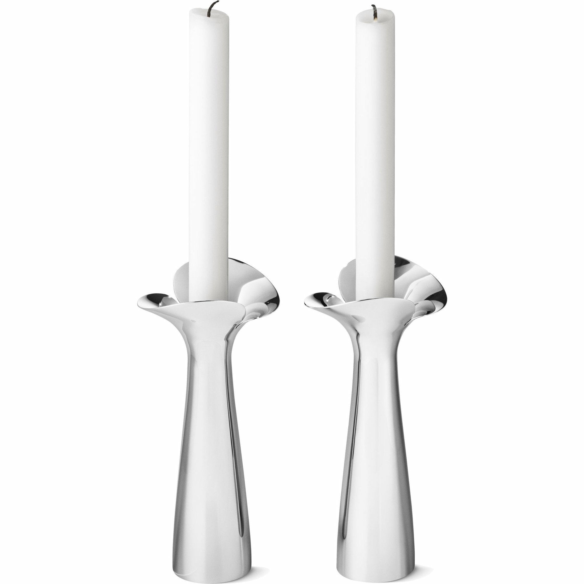 Bloom Botanica Lysestager, 2 Stk. fra Georg Jensen