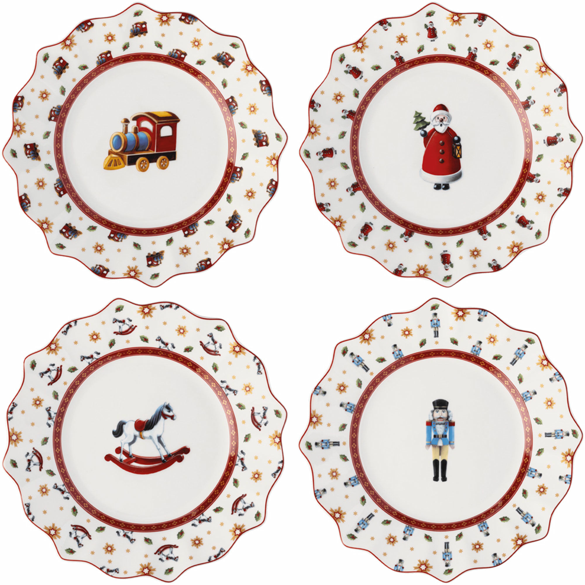 Toy's Delight Jubilæumstallerken, 4 Stk. fra Villeroy & Boch