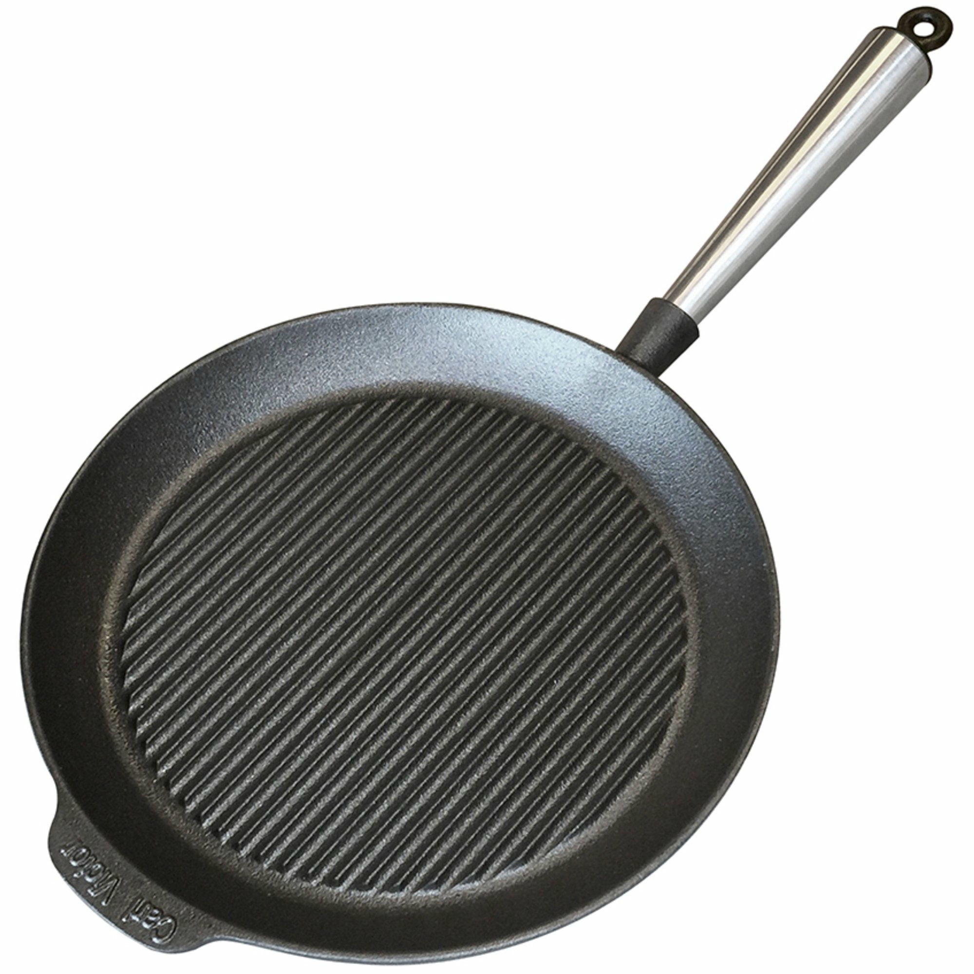 Støbejernsgrillpande 28 Cm, Jern fra Carl Victor