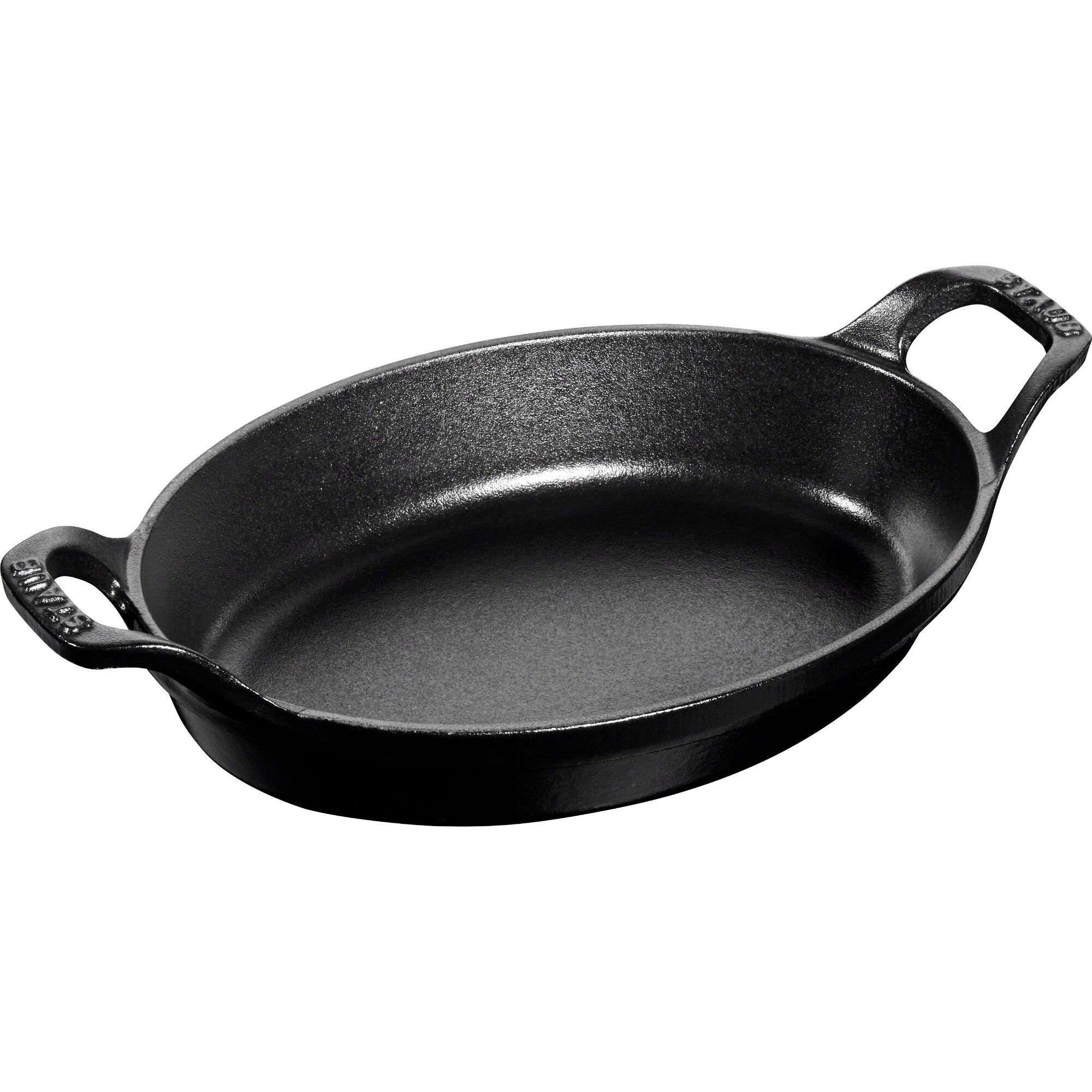 La Cocotte Ovalt Ovnfast Fad 21cm. 0,7 Liter, Sort fra Staub