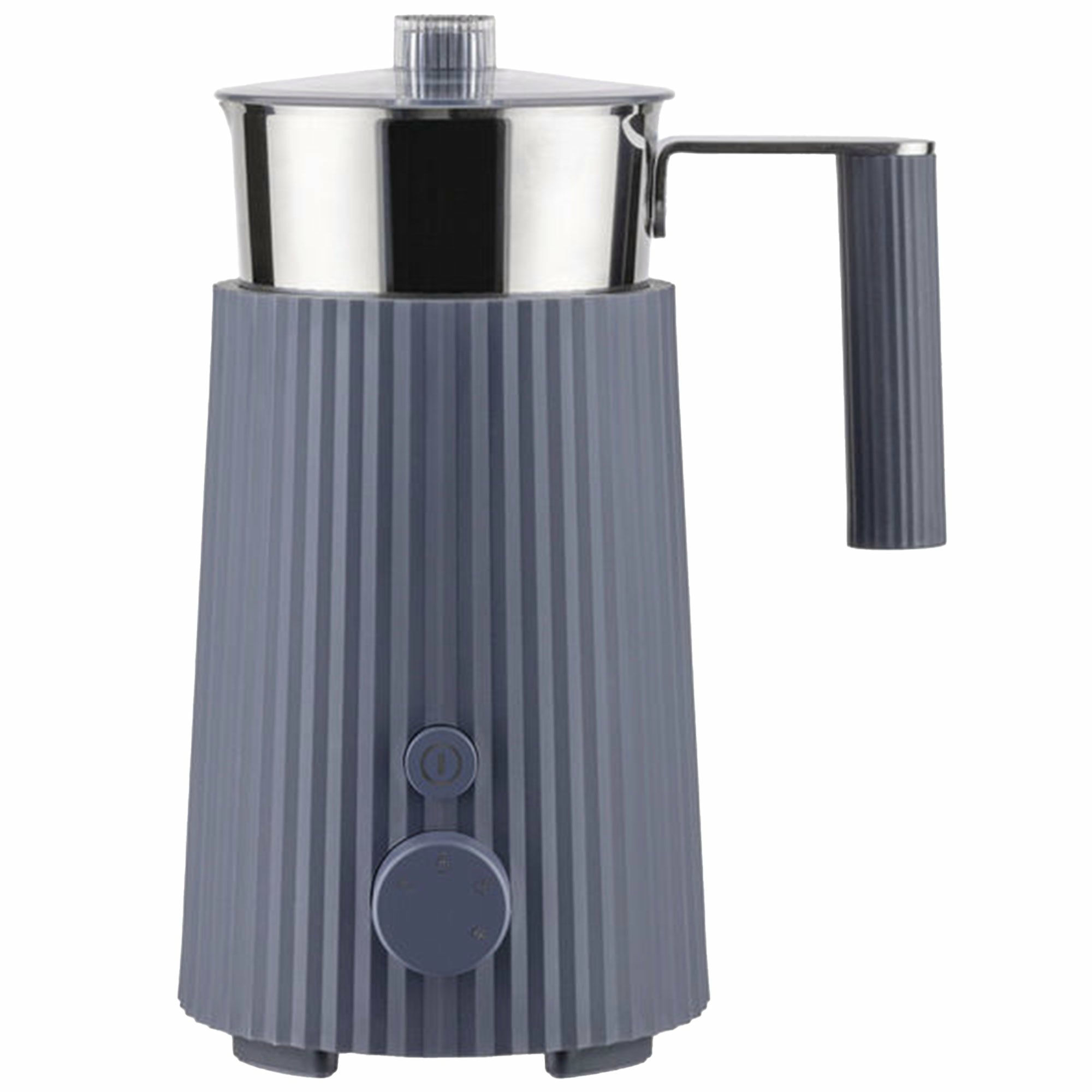 Plissé Multi Function Mælkeskummer Til Induktion, Grå fra Alessi