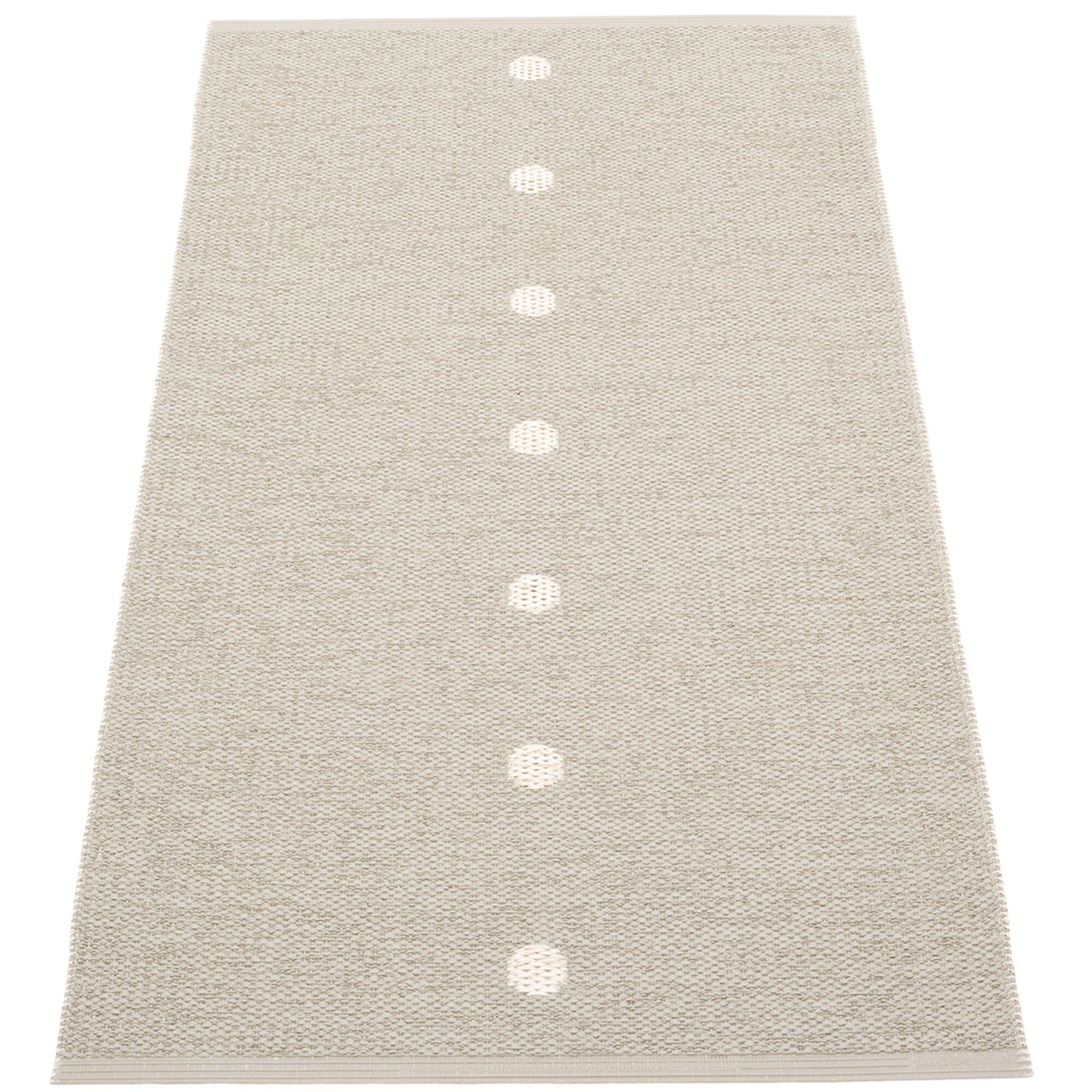 Gulvtæppe Peg, 70 X 140 Cm., Linen Vanilla fra Pappelina