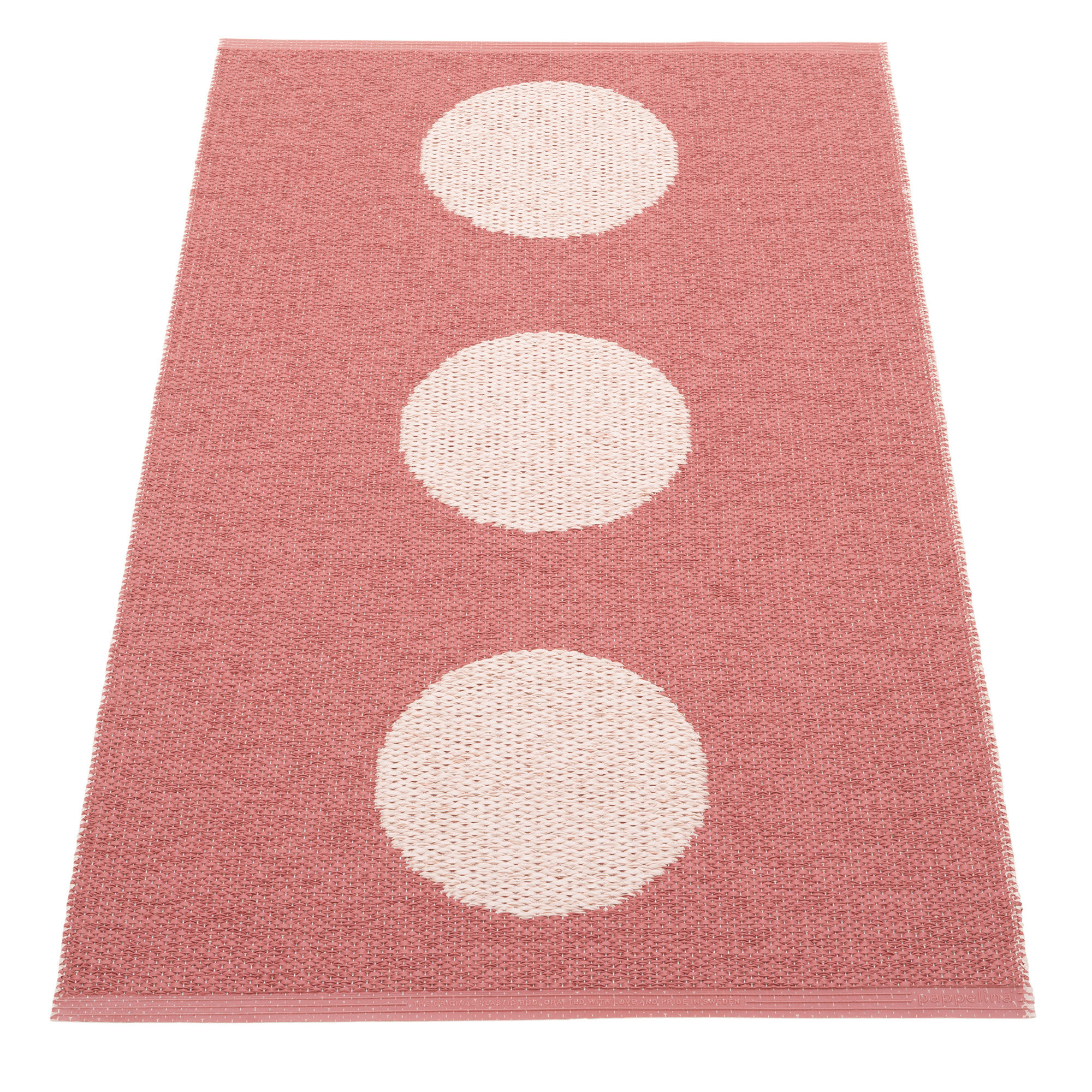 Vera Pop Tæppe 70x120 Cm, Blush Pink fra Pappelina