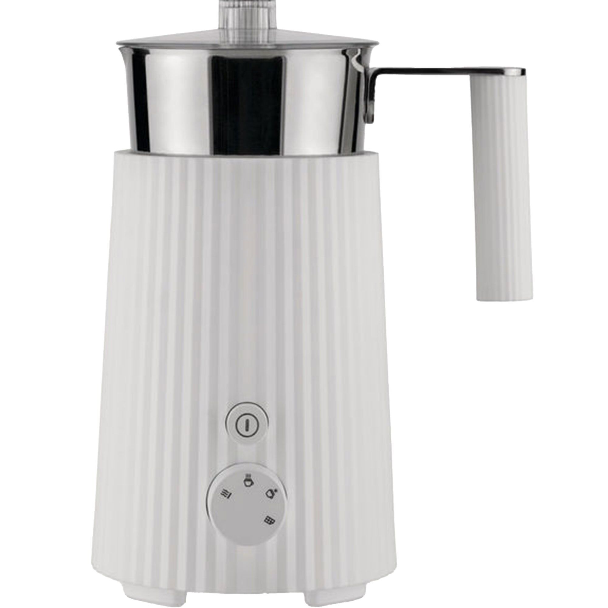 Plissé Multi Function Mælkeskummer Til Induktion, Hvid fra Alessi