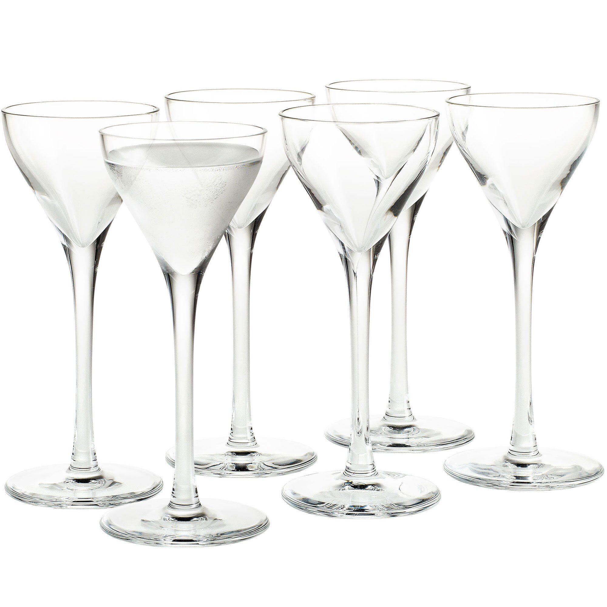 Cabernet Snapseglas Klar 4,5 Cl. 6 Stk. fra Holmegaard