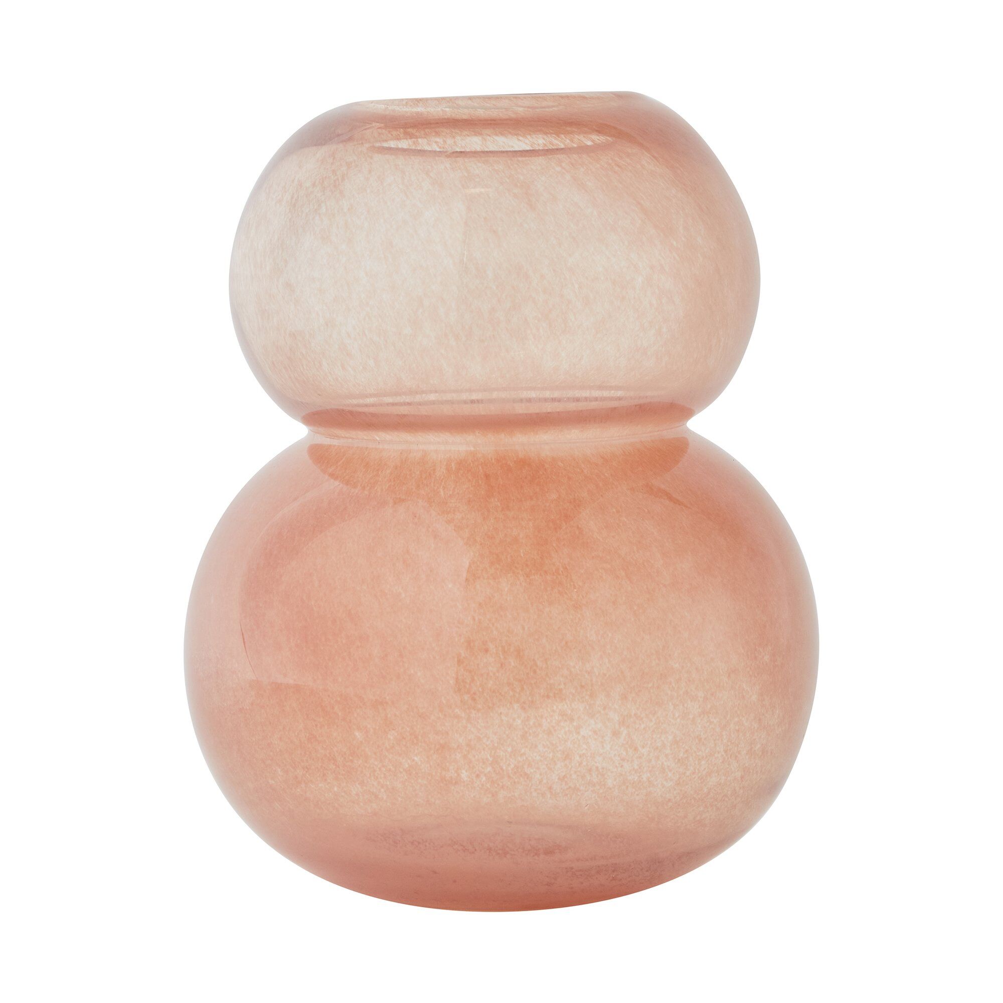 Lasi Vase 23 Cm, Taupe - Elegant Design fra OYOY